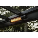 Oxeo Black halogén izzós infra fali elektromos teraszfűtő 2000W