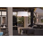 Design prémium függesztett elektromos infra teraszfűtő 1800W- EXTRA XL méret