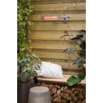 Royal Diamond Silver 2000 W elektromos fali infra teraszfűtő